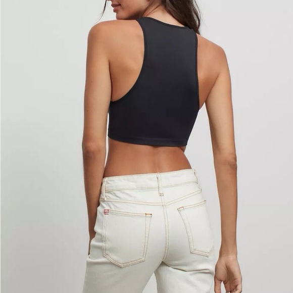 Urban Outfitters Black Cutout Top - Picture 2 of 6